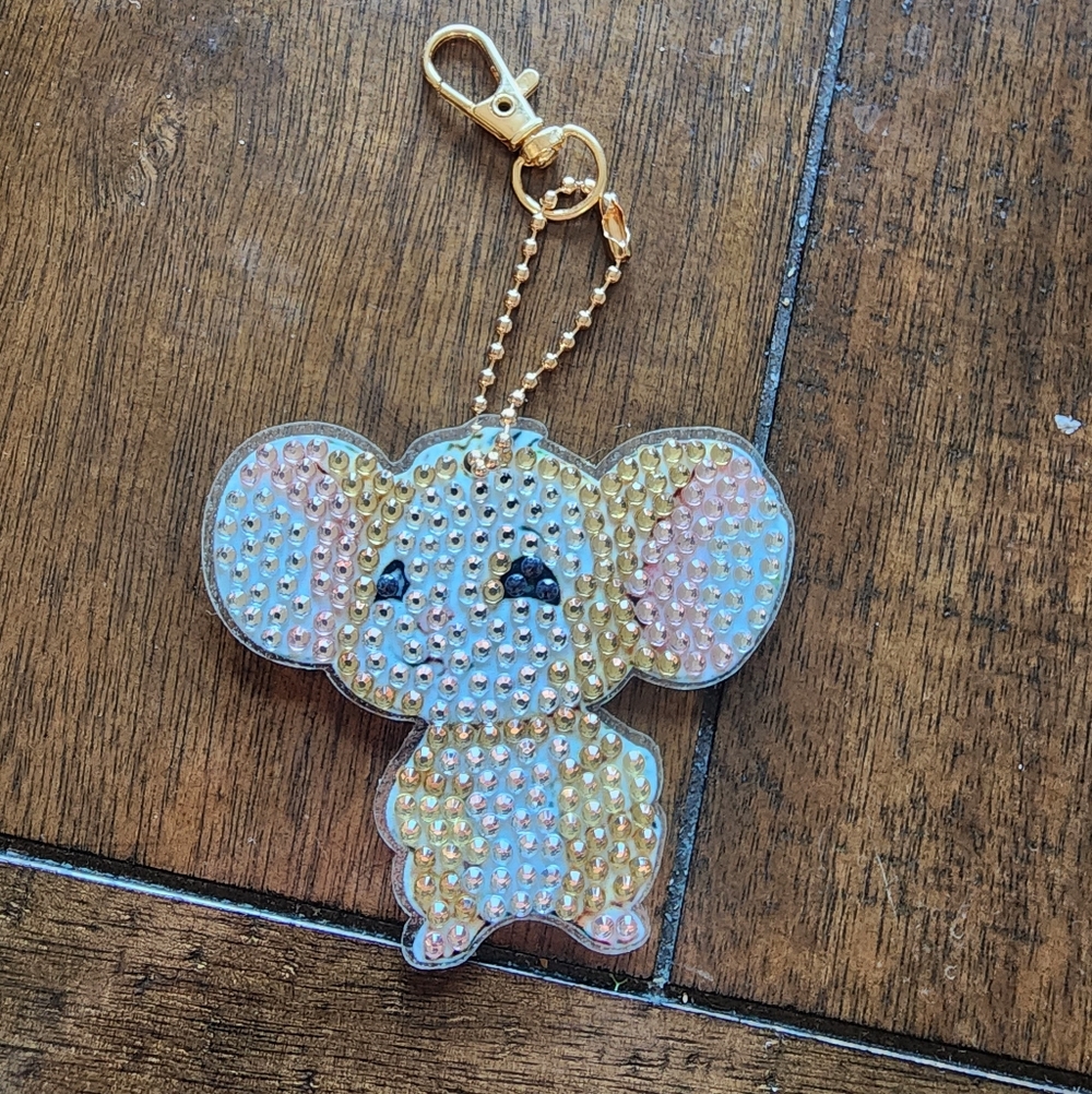 Sparkling Baby Mouse Keychain for Kids